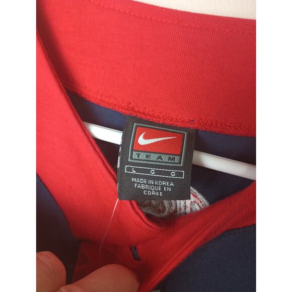 Vtg 2000s Nike Cleveland Indians Jersey T-shirt Men's Large NWT Dead Stock Gift - Picture 4 of 8